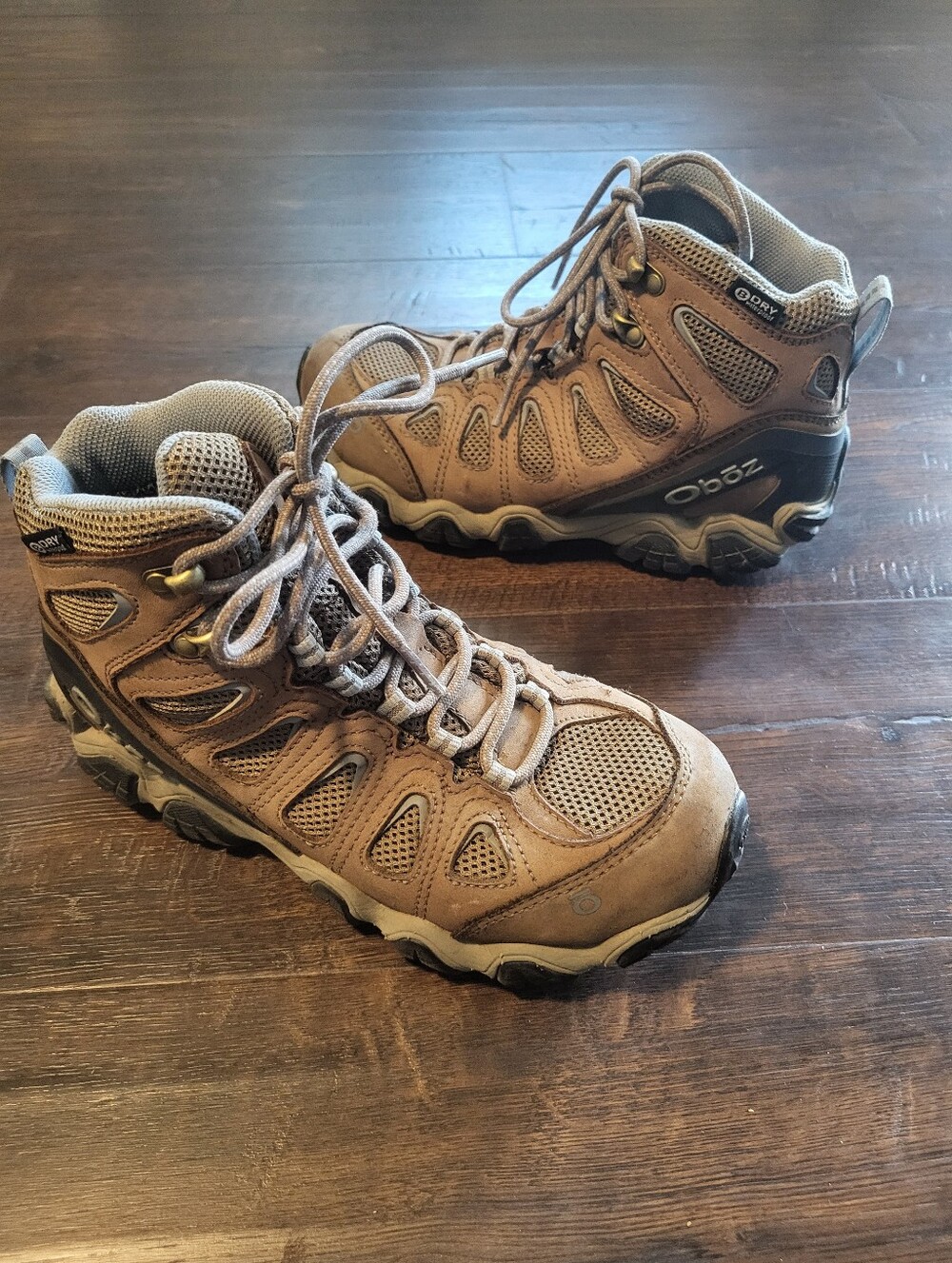​Oboz Sawtooth II Mid B-DRY Hiking Boots Womens Size 6.5 WideWaterproof 23702